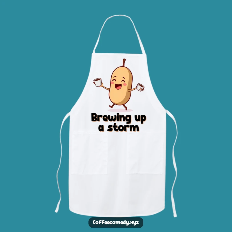 Funny Coffee Bean Apron: Barista's Best Friend, A Practical Funny Gift for Coffee Makers!