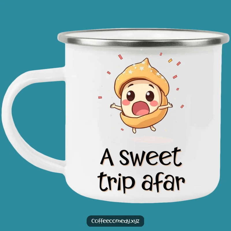 Funny Pastry Camping Mug: Sweet Campfire Treat, A Hilarious Funny Gift for Outdoor Desserts!